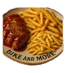 Currywurst mit Pommes