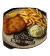 Schnitzel mit Pommes